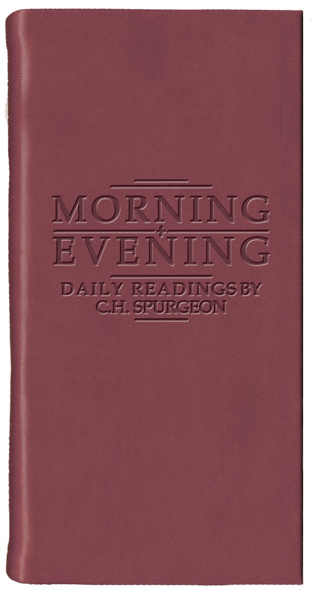 Image of Morning and Evening Burgundy other