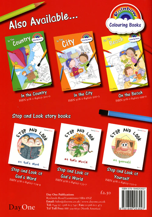 Image of Rainbow Colouring Book On The Farm other