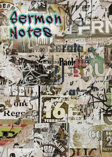 Image of Sermon Notes - Graffiti Cover other