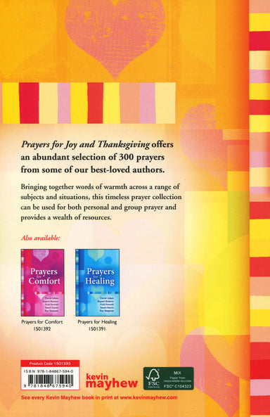 Image of Prayers for Joy and Thanksgiving other
