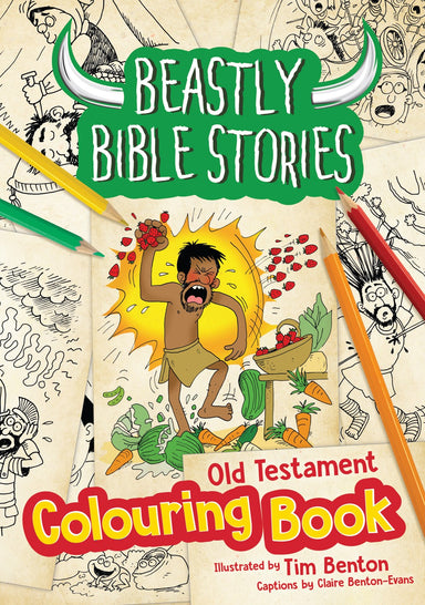 Image of Beastly Bible Stories Colouring Book - Old Testament other