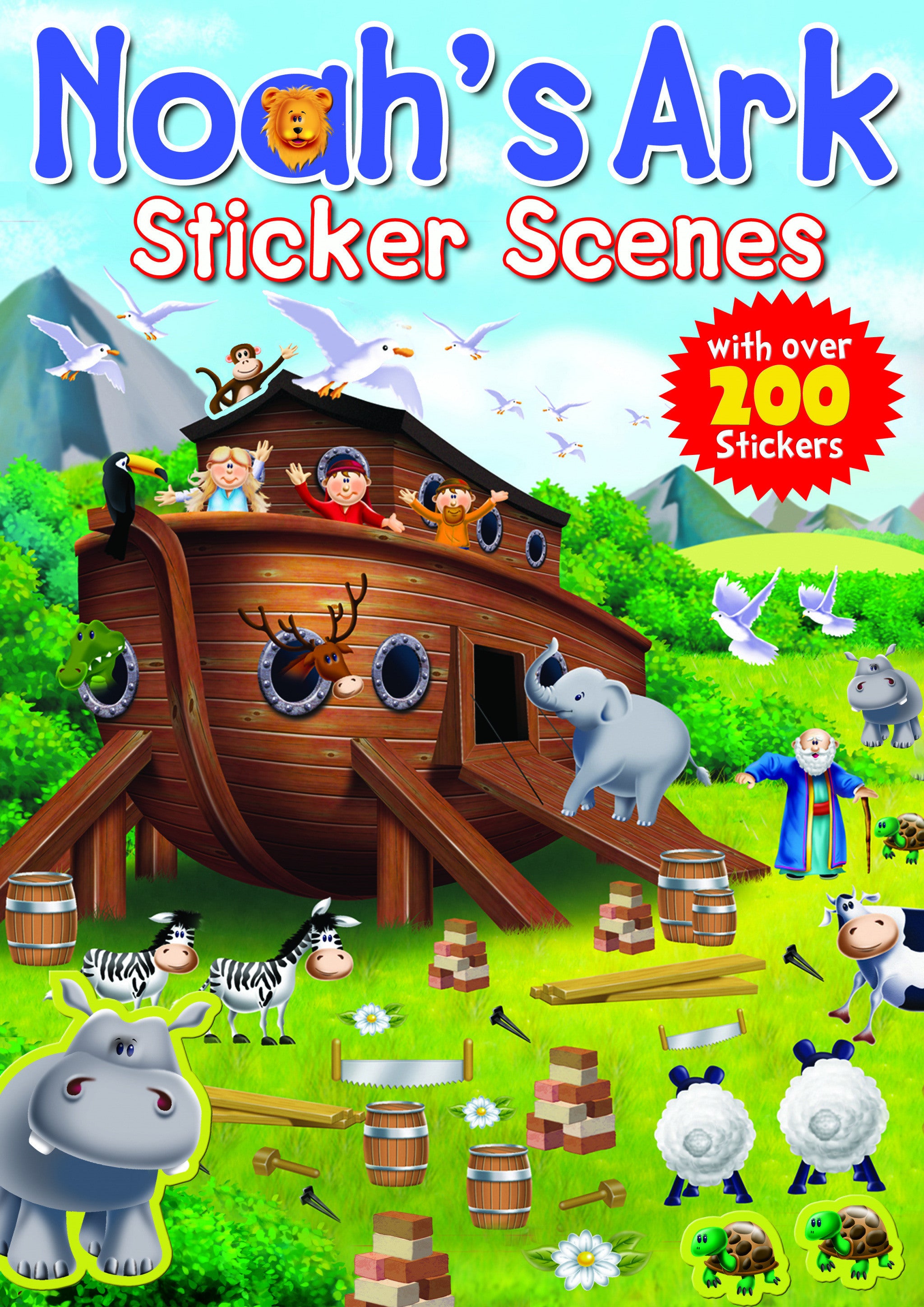 Image of Noah's Ark Sticker Scenes other