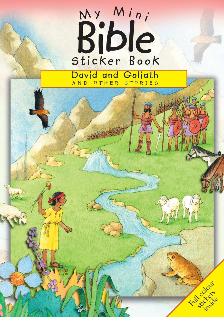Image of My Mini Bible Sticker Book: David and Goliath and Other Stories other