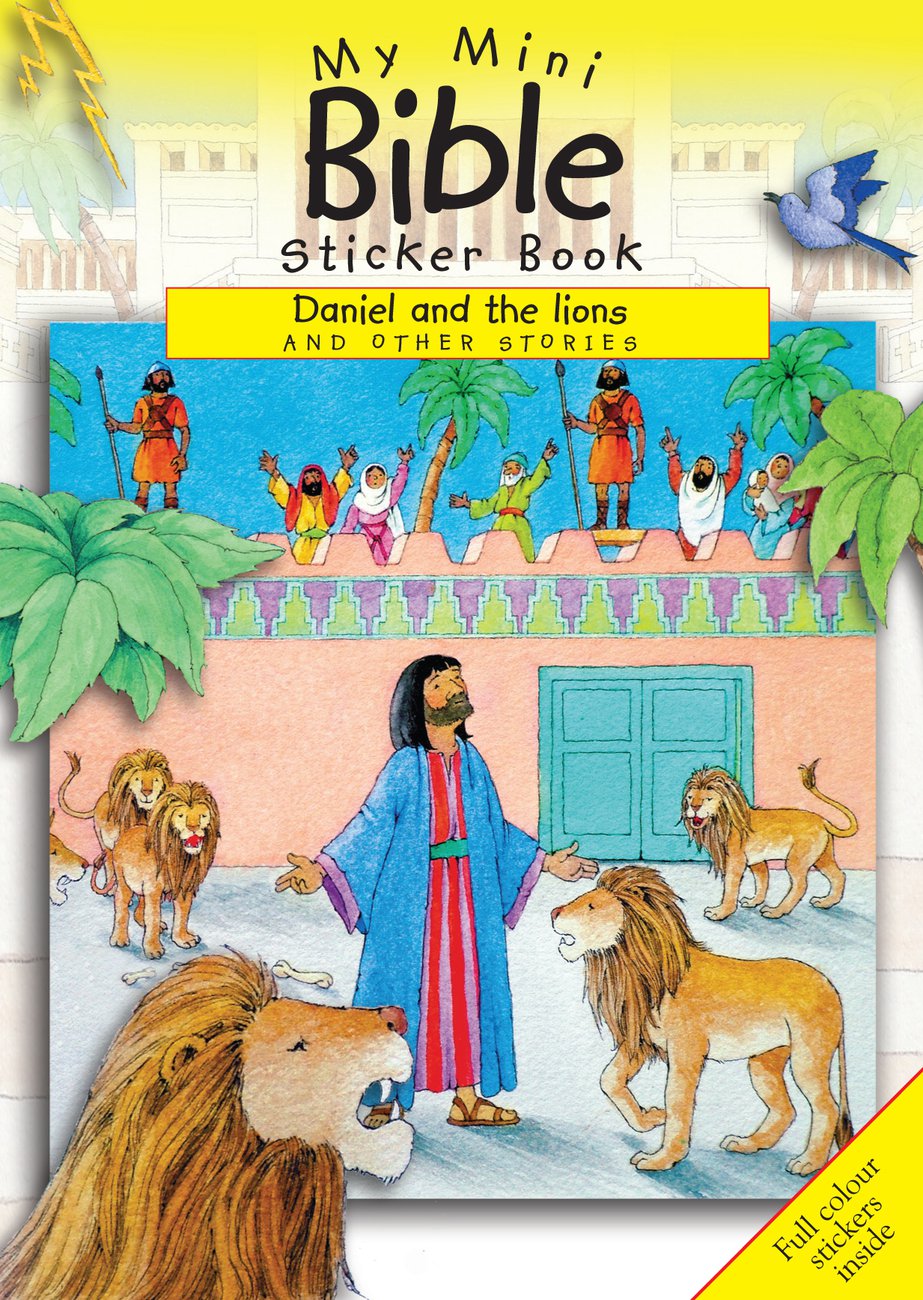 Image of My Mini Bible Sticker Book: Daniel and the Lions other