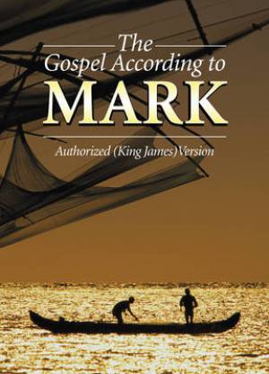 Image of KJV The Gospel According to Mark Paperback Pocket Outreach Edition Reading Plan Large Print Text other