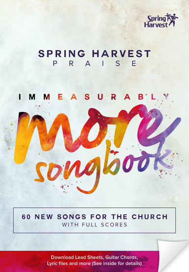 Image of Spring Harvest Immeasurably More Songbook other
