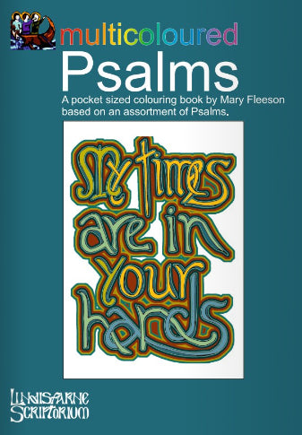 Image of Multicoloured Psalms Colouring Book other