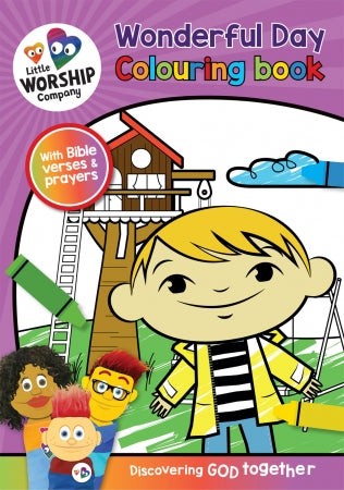 Image of Wonderful Day Colouring Book other