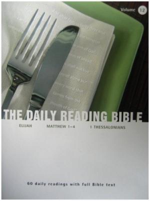 Image of Daily Reading Bible Vol 12 other