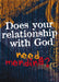 Image of Does Your Relationship With God Need Mending other