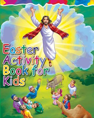 Image of Easter Activity Book for Kids: The Story of Easter Bible Coloring Book with Dot to Dot, Maze, and Word Search Puzzles - (The Perfect Easter Basket Stu other