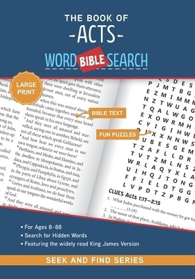 Image of The Book of Acts: Bible Word Search (Large Print) other