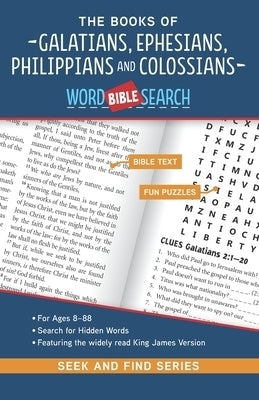 Image of The Books Galatians, Ephesians, Philippians and Colossians: Bible Word Search other