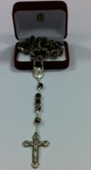 Image of Black Cloison Bead Rosary other