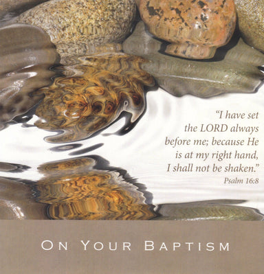 Image of On Your Baptism - Single Card other