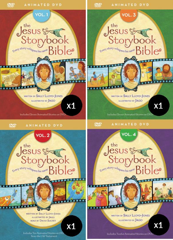 Image of The Jesus Storybook Bible Animation DVD Value Pack other