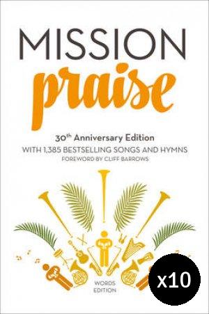 Image of New Mission Praise - Words Edition Hardback Pack of 10 other