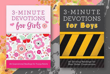 Image of 3 Minute Devotions For Girls & Boys Bundle other