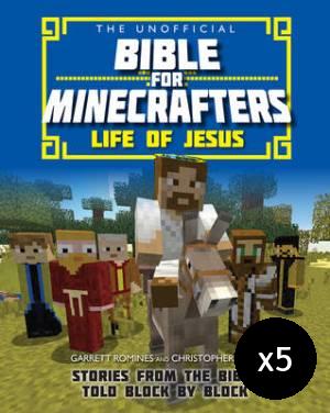 Image of The Unofficial Bible for Minecrafters: Life of Jesus - Pack of 5 other