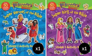 Image of The Beginner's Bible Boys & Girls Sticker bundle other