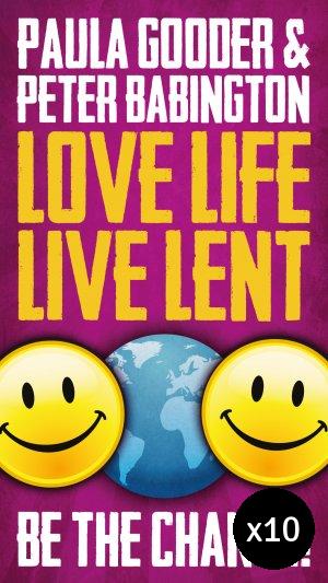 Image of Love Life Live Lent Adult and Youth - Pack of 10 other