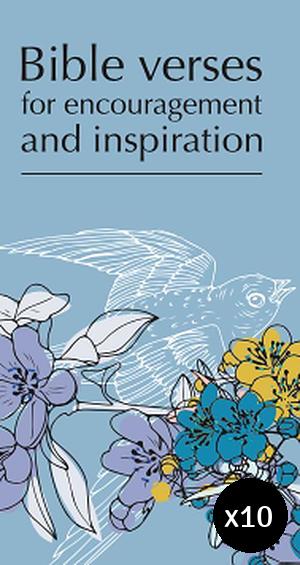 Image of Bible Verses For Encouragement And Inspiration Pack of 10 other