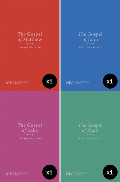 Illustrating Bible NIV: The Gospels (Spiral Bound) - Mathew, Mark, Luke and  John 