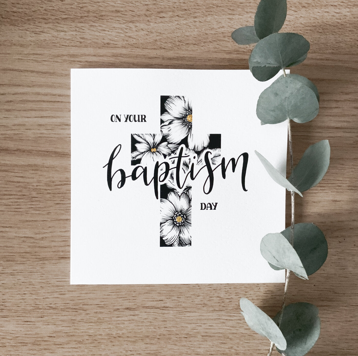 Image of On Your Baptism Day - Single Card other