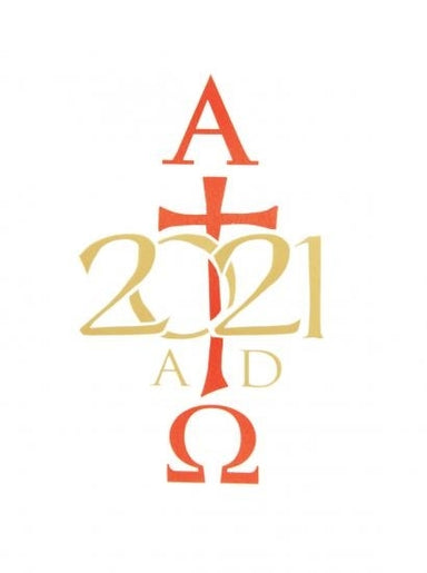 Image of Alpha & Omega with Gold 2021 Paschal Transfer other