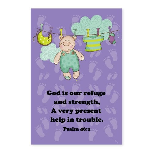 Image of Memo Pad Happy Teddy Psalm 46 other