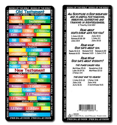 Image of Books of the Bible Bookmark other