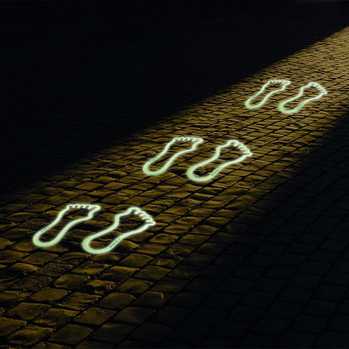 Image of Glow in the Dark Footprints Pack of 6 other