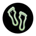 Image of Glow in the Dark Footprints Pack of 6 other