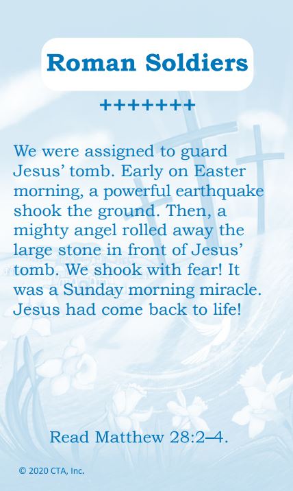 Image of Sunday Morning Miracle Resurrection Flash Cards other