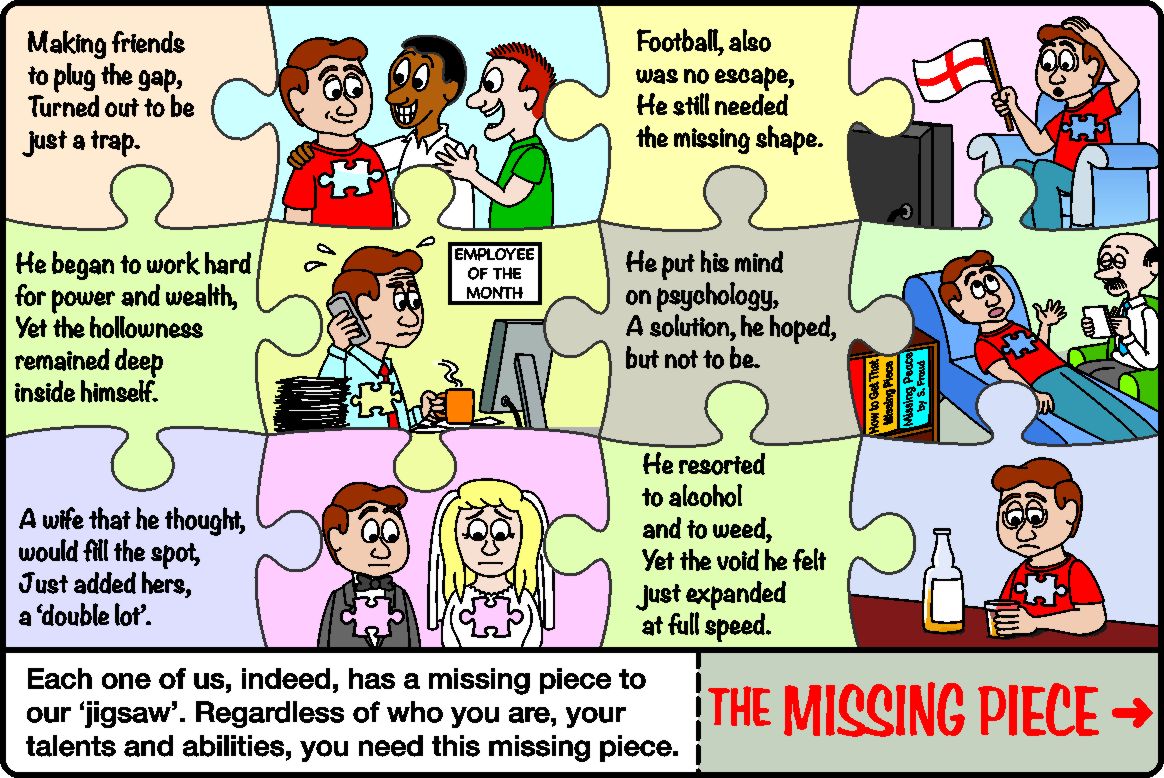 Image of Tracts: The Missing Piece 50-pack other