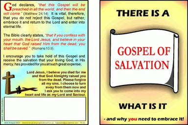 Image of Tracts: Gospel of Salvation 50-pack other
