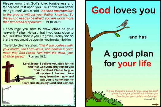 Image of Tracts: God Loves You 50-pack other