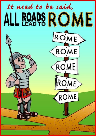 Image of Tracts: All Roads Lead to Rome (Pack of 50) other